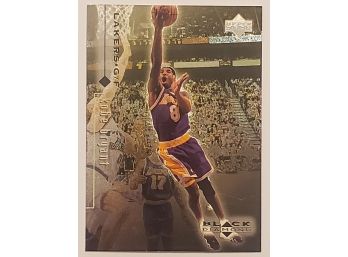 1998 Upper Deck Kobe Bryant Black Diamond Basketball Card LA Lakers