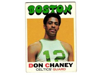 1971 Topps Don Chaney Basketball Card Boston Celtics