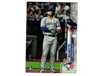 2020 Topps Update Bo Bichette RC Rookie Baseball Card Toronto Blue Jays