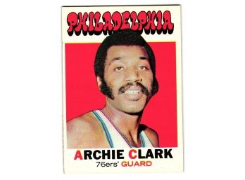 1971-72 Topps Archie Clark Basketball Card Philadelphia 76ers