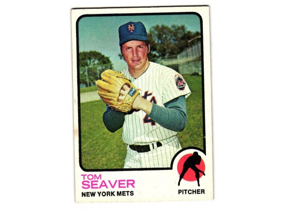 1973 Topps Tom Seaver Baseball Card New York Mets