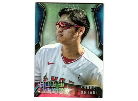 2022 Topps Shohei Ohtani Sweet Shades Insert Baseball Card Los Angeles Angels