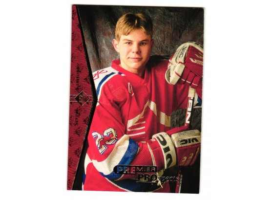 1995 Upper Deck SP Premier Prospects Sergei Samsonov Rookie Hockey Card Boston Bruins RC