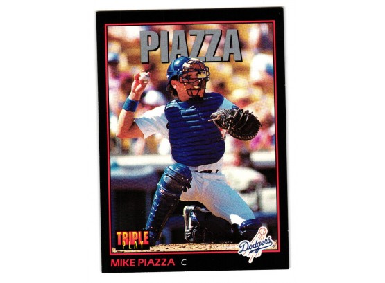 1993 Triple Play Mike Piazza Los Angeles Dodgers