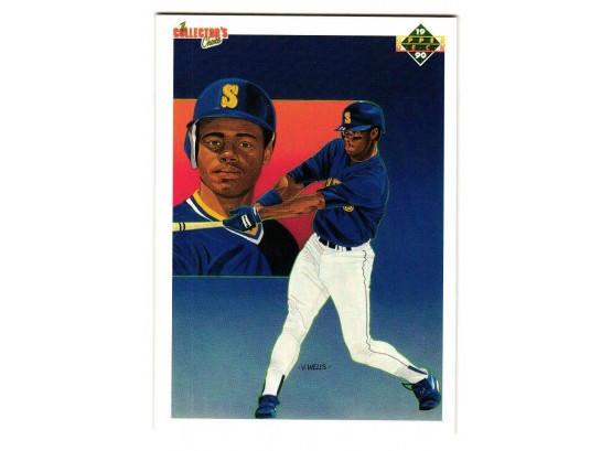 1990 Upper Deck Ken Griffey Jr. Collector's Choice Baseball Card Seattle Mariners Checklist