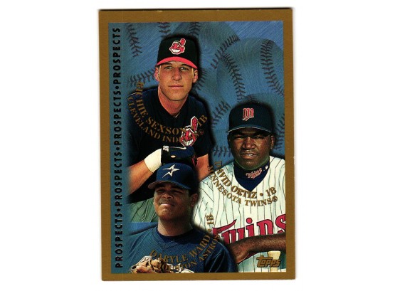 1997 Topps David Ortiz Rookie Baseball Card Minnesota Twins RC
