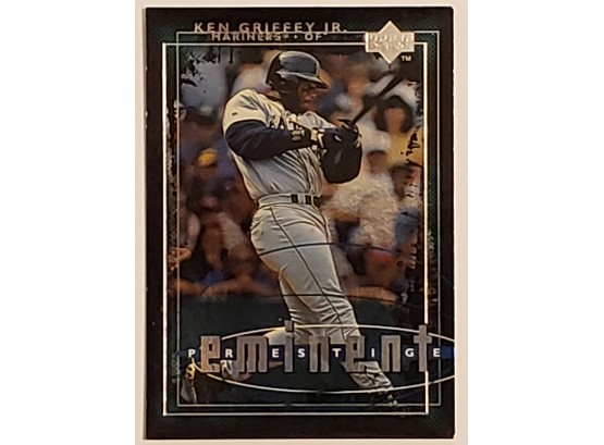 1998 Upper Deck Ken Griffey Jr Eminent Prestige Insert Baseball Card Seattle Mariners
