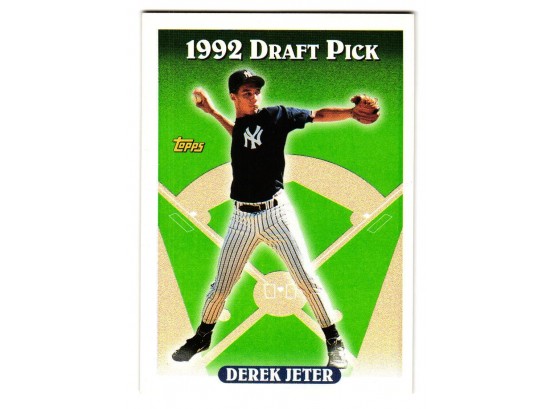 1993 Topps Derek Jeter Rookie Baseball Card New York Yankees RC