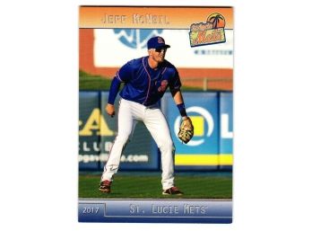 2017 Jeff McNeil Grandstand Pre Rookie Minor League Baseball Card New York Mets