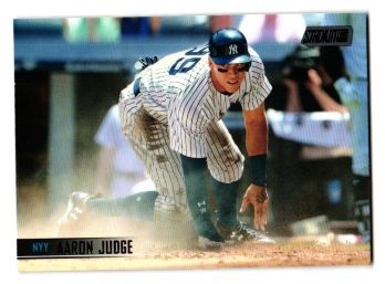 2021 Topps Stadium Club Aaron Judge Baseball Card New York Yankees