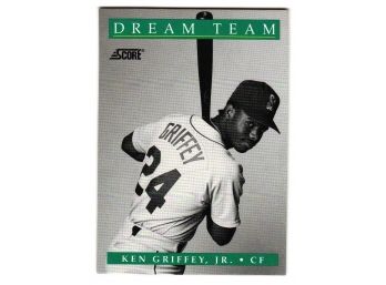 1991 Score Ken Griffey Jr Dream Team Insert Baseball Card Seattle Mariners