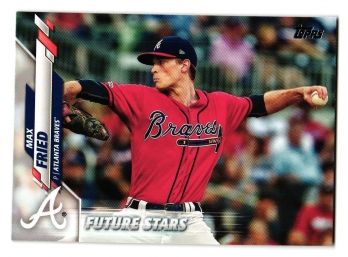 2020 Topps Max Fried Future Stars Baseball Card Atlanta Braves