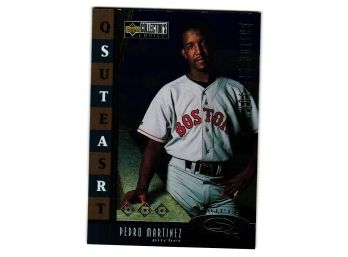 1998 Upper Deck Star Quest Pedro Martinez Insert Baseball Card Boston Red Sox