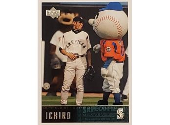 2004 Upper Deck Ichiro Suzuki Baseball Card Seattle Mariners