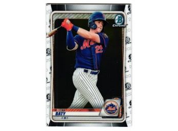 2020 Bowman Chrome Brett Baty Prospect Baseball Card New York Mets