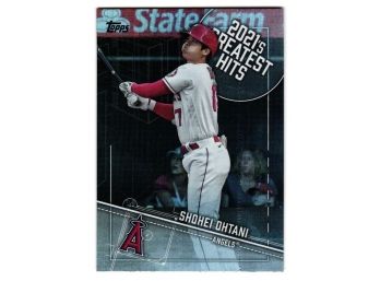 2022 Topps Shohei Ohtani 2021S Greatest Hits Insert Baseball Card Los Angeles Angels