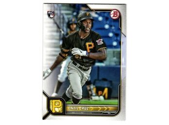 2022 Bowman Oneil Cruz Rookie Baseball Card Pittsburgh Pirates RC