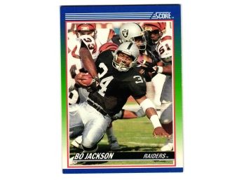 1990 Score Bo Jackson Football Card Los Angeles Raiders