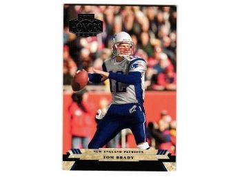 2005 Playoffs Honors Tom Brady Football Card New England Patriots