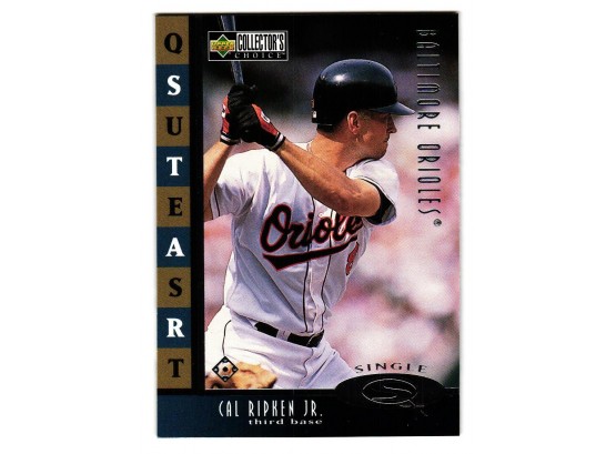 1998 Upper Deck Cal Ripkin Jr. Star Quest Insert Baseball Card Baltimore Orioles