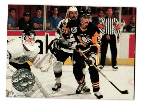 1991-92 Pro Set Platinum Jaromir Jagr Hockey Card Pittsburgh Penguins