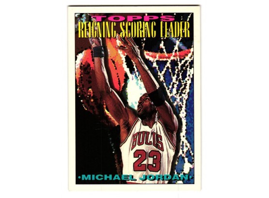 1993-94 Michael Jordan Topps Basketball Card Chicago Bulls