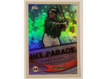 2007 Topps Barry Bonds Hit Parade Insert Baseball Card San Francisco Giants