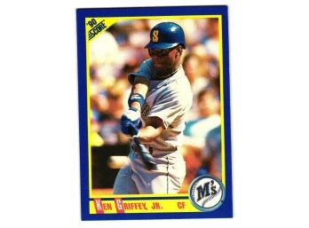 1990 Score Ken Griffey Jr. Baseball Card Seattle Mariners