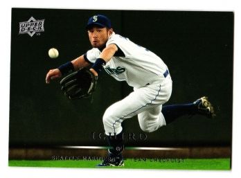 2008 Upper Deck Ichiro Team Checklist Baseball Card Seattle Matiners