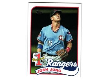 2020 Josh Jung Topps Update #1 Prospect Insert Baseball Card Texas Rangers