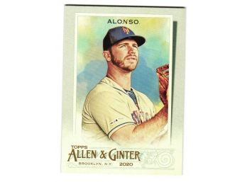 2020 Topps Pete Alonso Allen And Ginter Baseball Card NY Mets