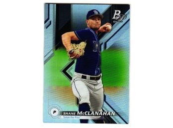 2019 Bowman Platinum Shane McClanahan Prospect Baseball Card TB Rays