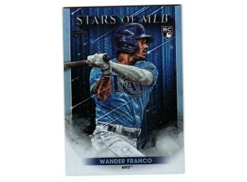 2022 Topps Wander Franco Rookie Stars Of MLB Insert Baseball Card TB Rays RC