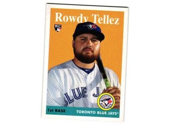 2019 Topps Archives Rowdy Tellez Rookie Baseball Card Toronto Blue Jays RC