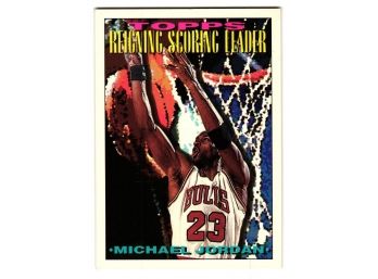 1993-94 Michael Jordan Topps Basketball Card Chicago Bulls