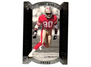 1995 Upper Deck SP Jerry Rice All-Pro Die Cut Insert Football Card San Francisco 49ers