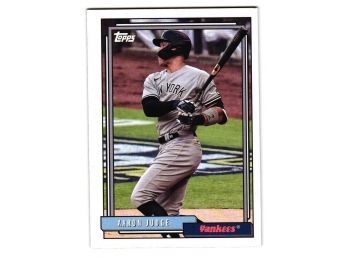 2021 Topps Update Aaron Judge Insert Baseball Card New York Yankees