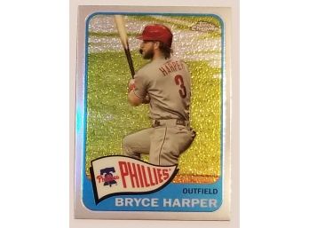 2021 Topps Bryce Harper 1965 Throwback Insert Baseball Card Phillies