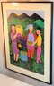 Signed Costa Rican Folk Art Painting With Provinance
