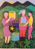 Signed Costa Rican Folk Art Painting With Provinance