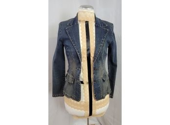 Very Cute Vintage Monteau Made In USA Jean Jacket