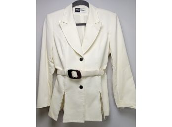 Vintage Cream Blazer By Rina Rossi (see Note)