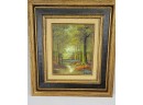 Vintage Signed Oil On Canvas Paining