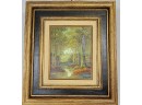 Vintage Signed Oil On Canvas Paining