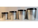 Vintage Full Set Of Westbend Graduated Aluminum Storage Containers