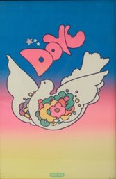 Peter Max - German, American (1037 -) Original Dove Poster