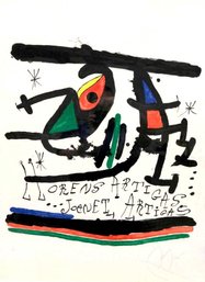Joan Miro - Spanish (1893-1983) Hand Signed Lithograph