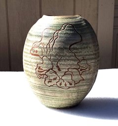 Studio Art Pottery - Lively Earth Vase