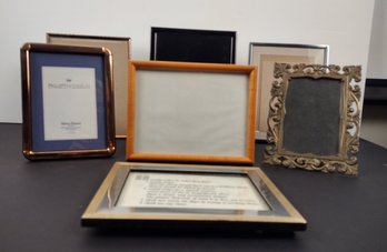 Lot Of 7 Picture Frames Largest 8 X 10
