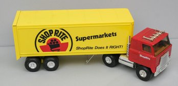 Vintage Shop Rite Super Market Tractor Trailer Collectible Truck.